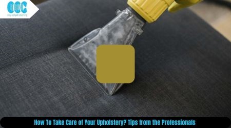 How To Take Care of Your Upholstery? Tips from the Professionals